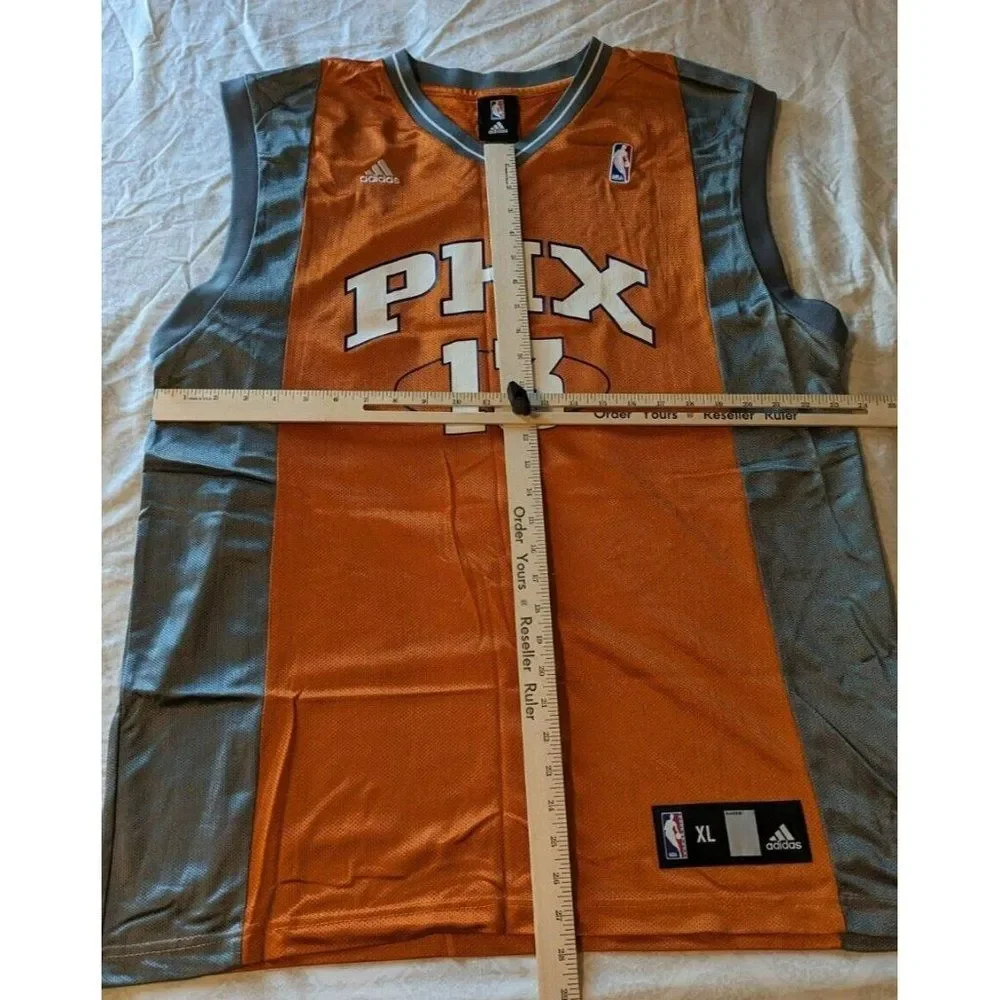 * Phoenix Suns Vintage Alternate Orange Steve Nash #13 Jersey, XL Adult Men